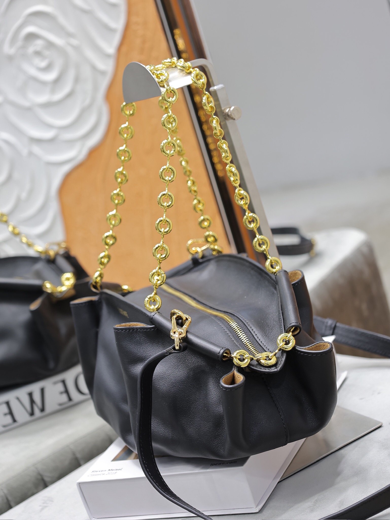 Loewe Mini Shopper Gris