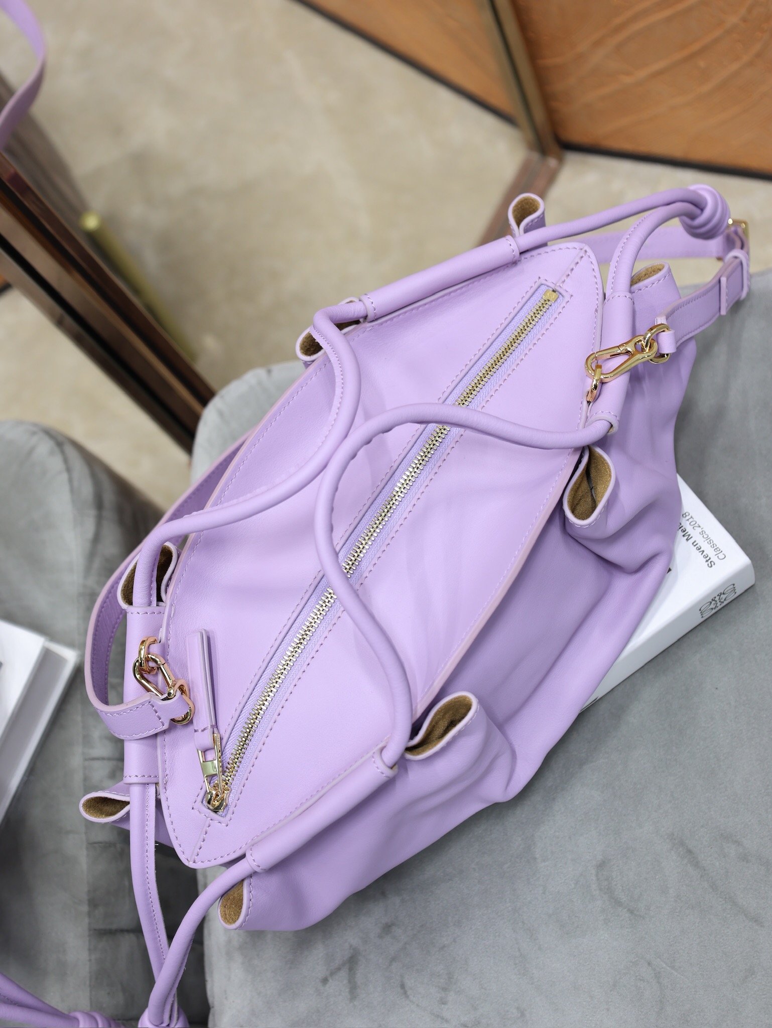 Loewe Mini Shopper Gris