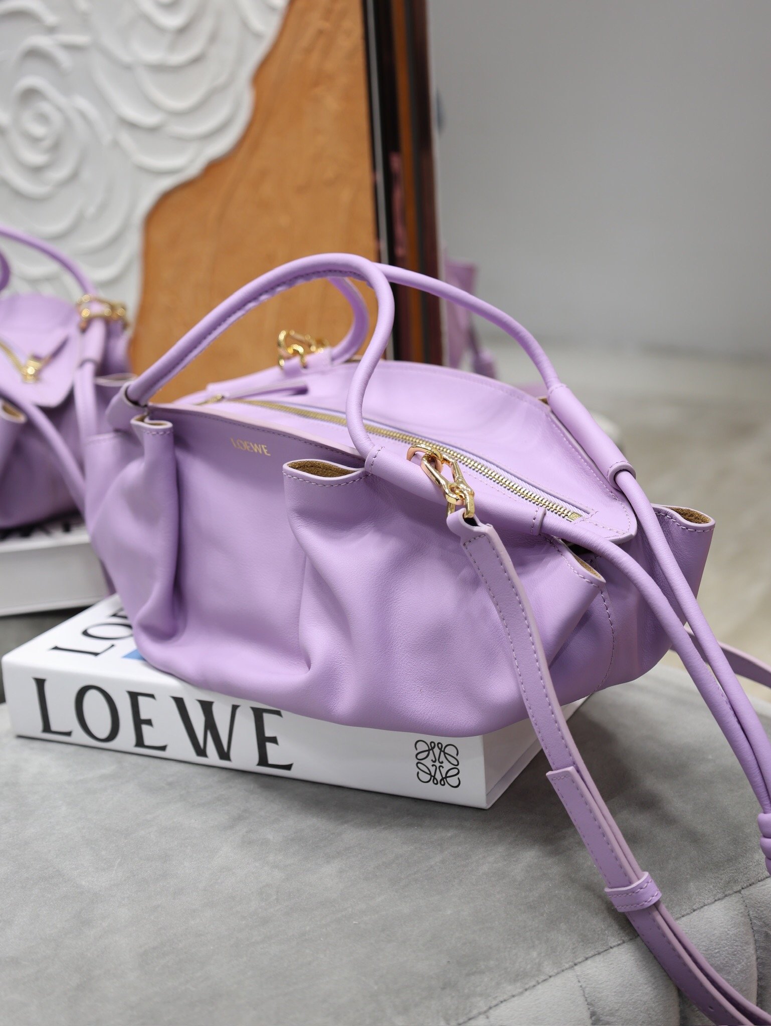 Loewe Mini Shopper Gris