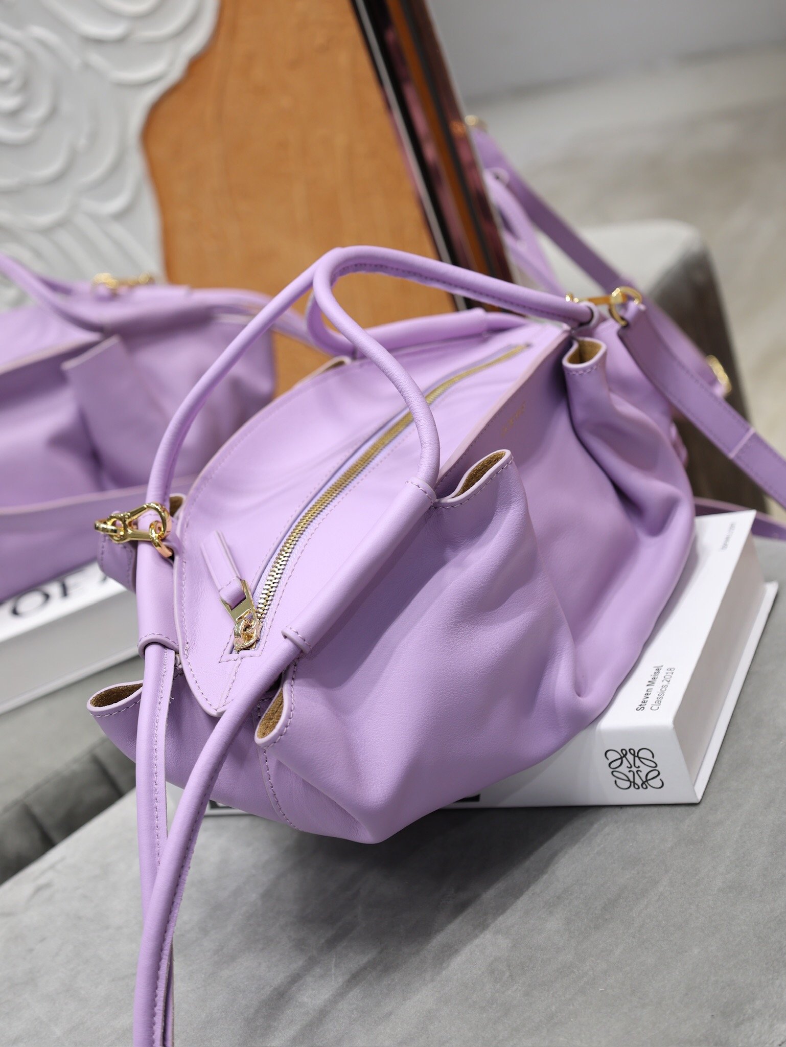 Loewe Mini Shopper Gris