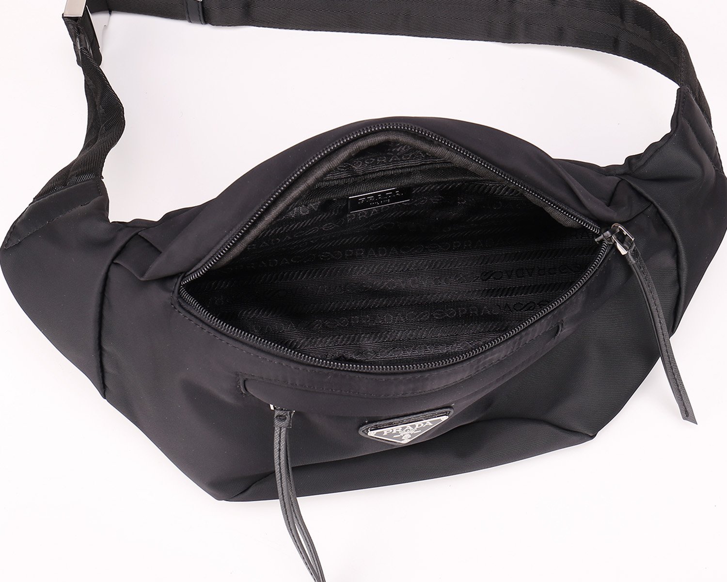 Prada Re-Nylon Belt Bag Noir