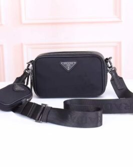 Prada Re-Nylon Camera Bag Violet