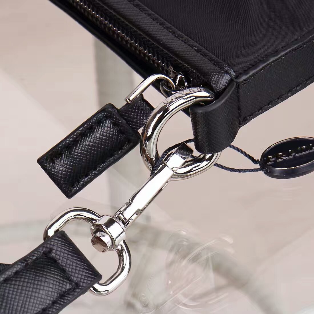 Prada Re-Nylon Crossbody Noir