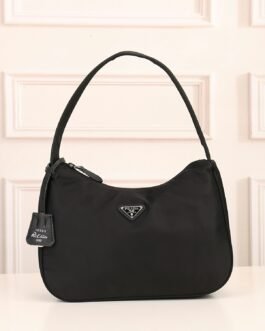 Prada Re-Nylon Hobo Noir