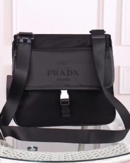 Prada Re-Nylon Messenger Noir