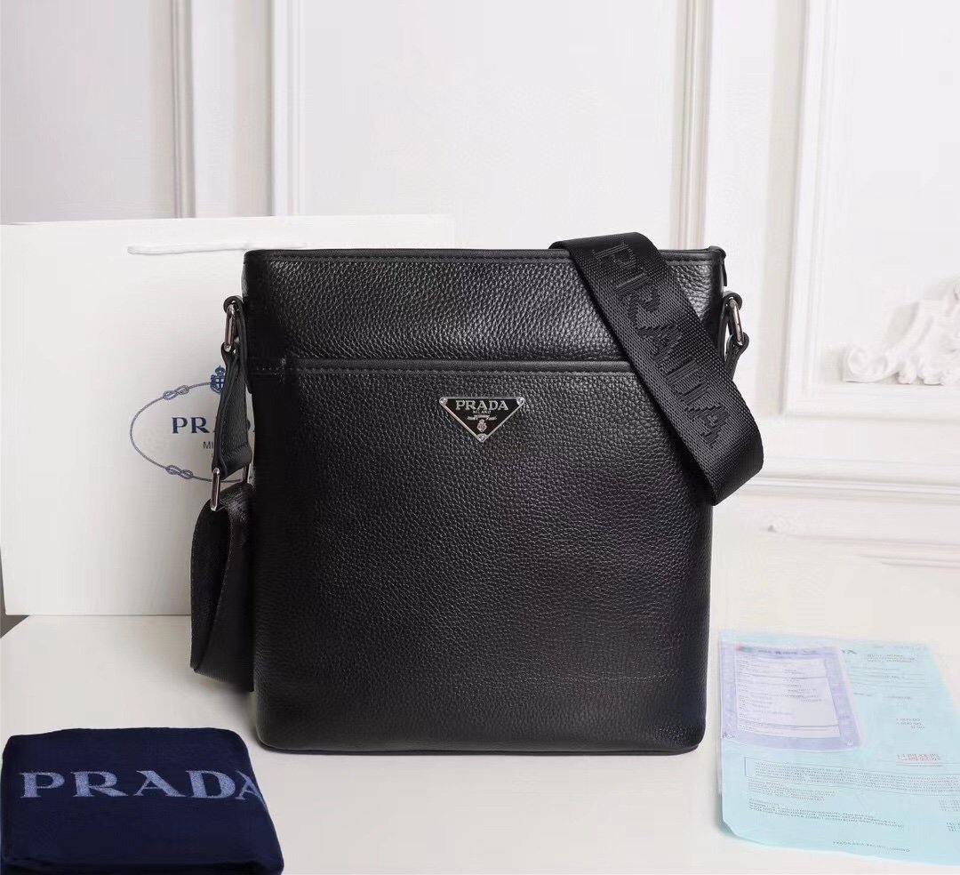 Prada Re-Nylon Vertical Crossbody Noir