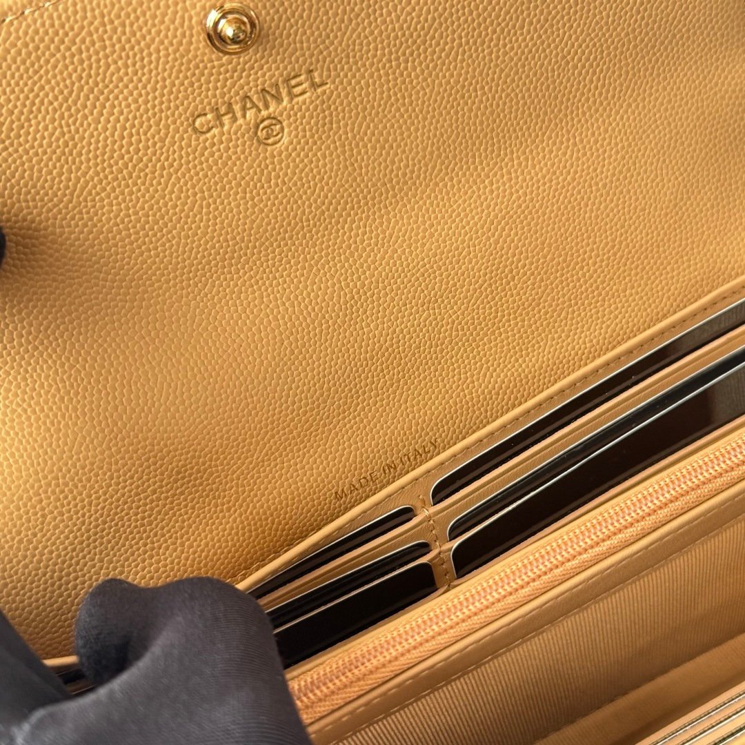 Chanel Portefeuille matelassé à rabat