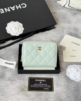 Chanel Portefeuille zippé matelassé