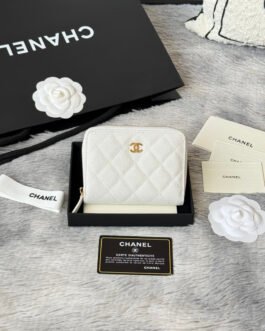 Chanel Portefeuille zippé matelassé