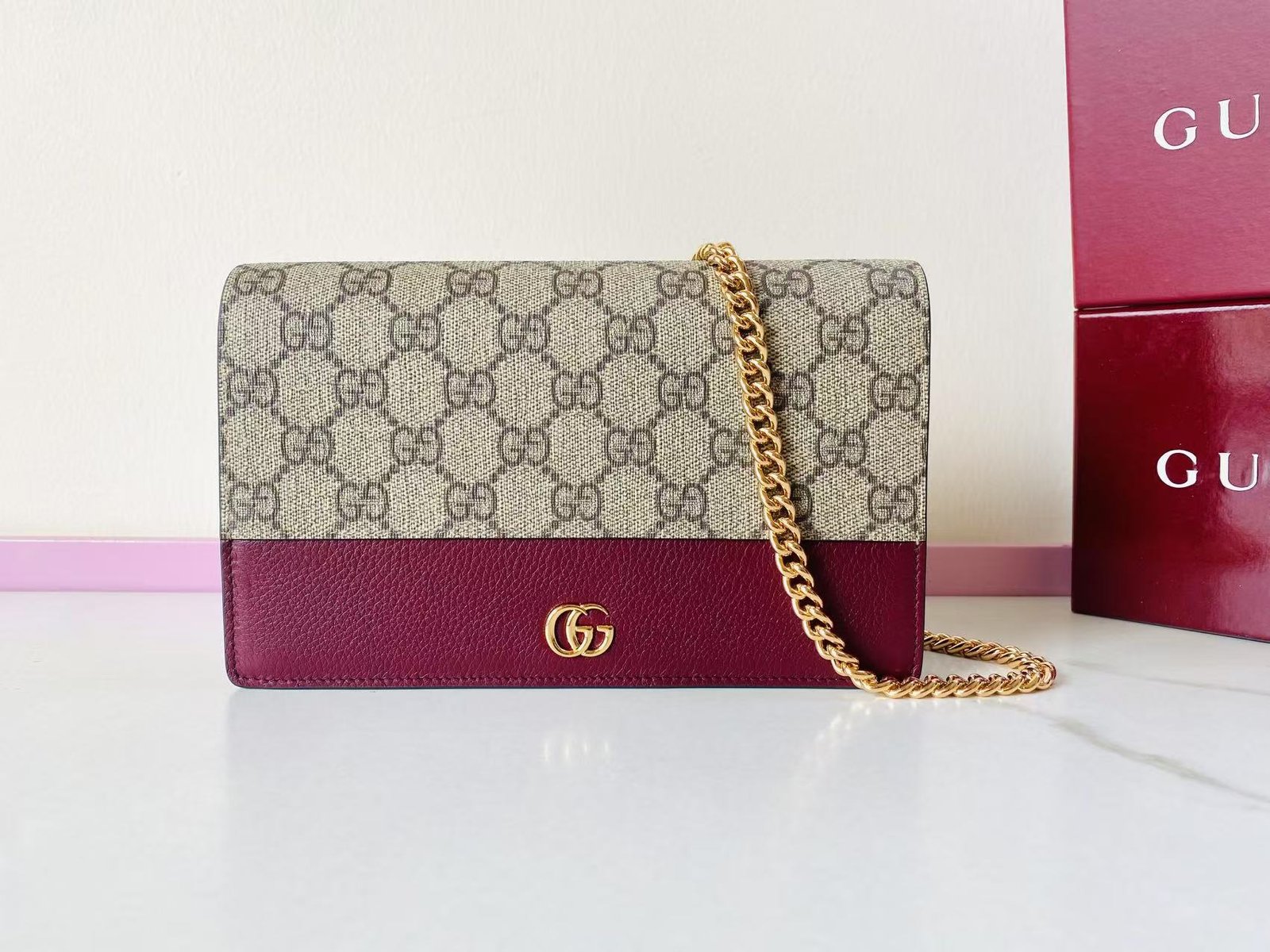 Gucci Portefeuille à chaîne