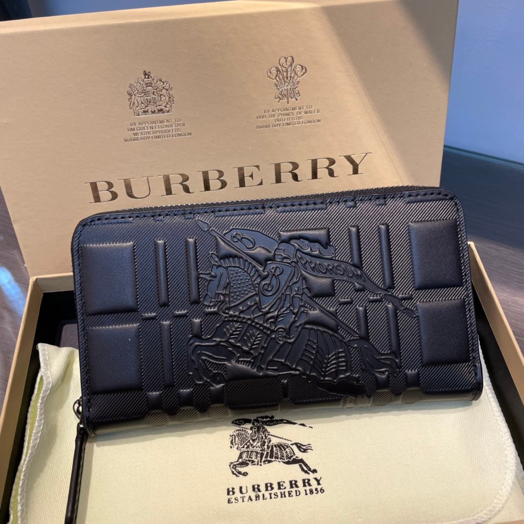 Burberry Portefeuille zippé