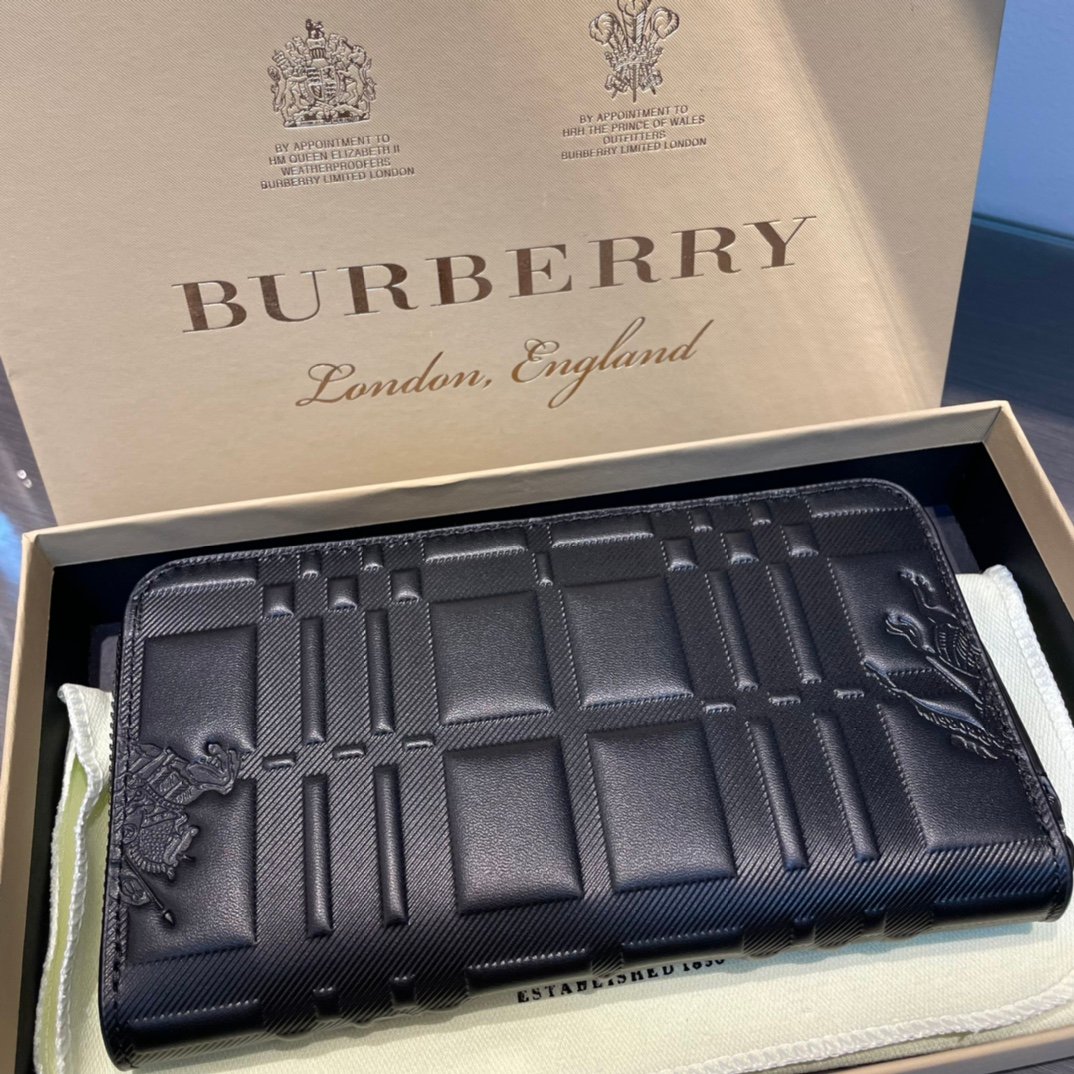 Burberry Portefeuille zippé
