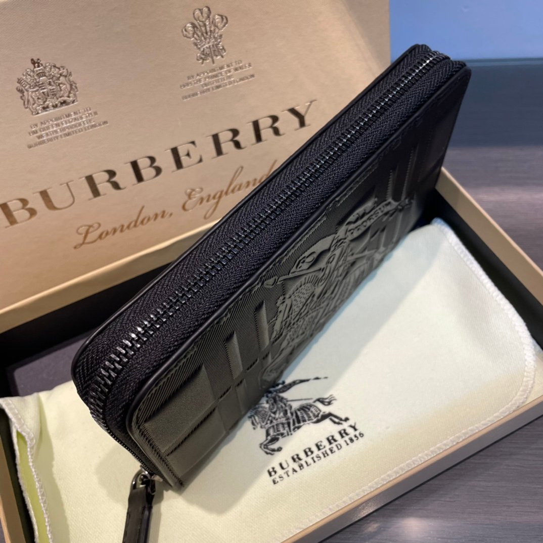 Burberry Portefeuille zippé
