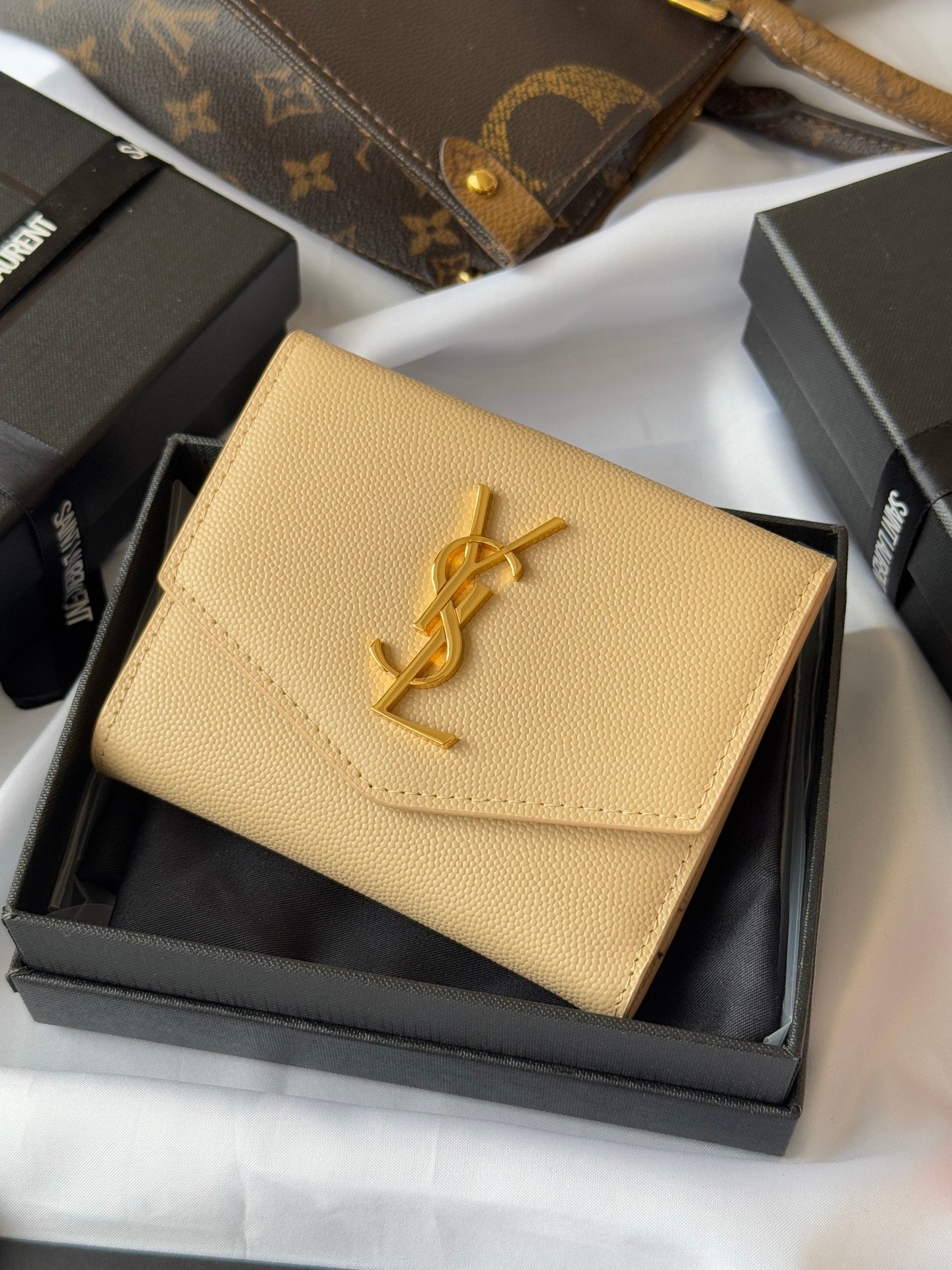 Saint Laurent Portefeuille à chaîne