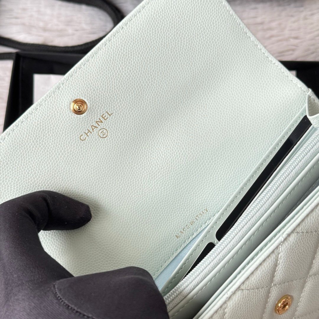 Chanel Portefeuille matelassé à rabat