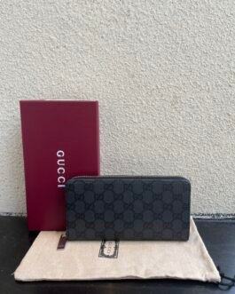 Gucci Portefeuille zippé monogramme