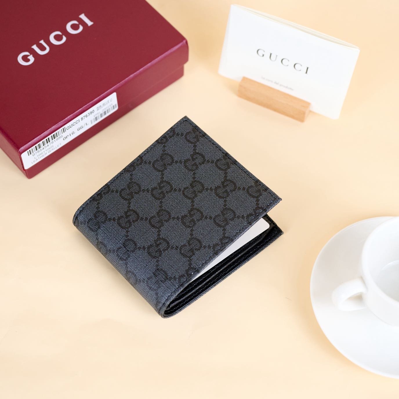 Gucci Portefeuille pliant monogramme