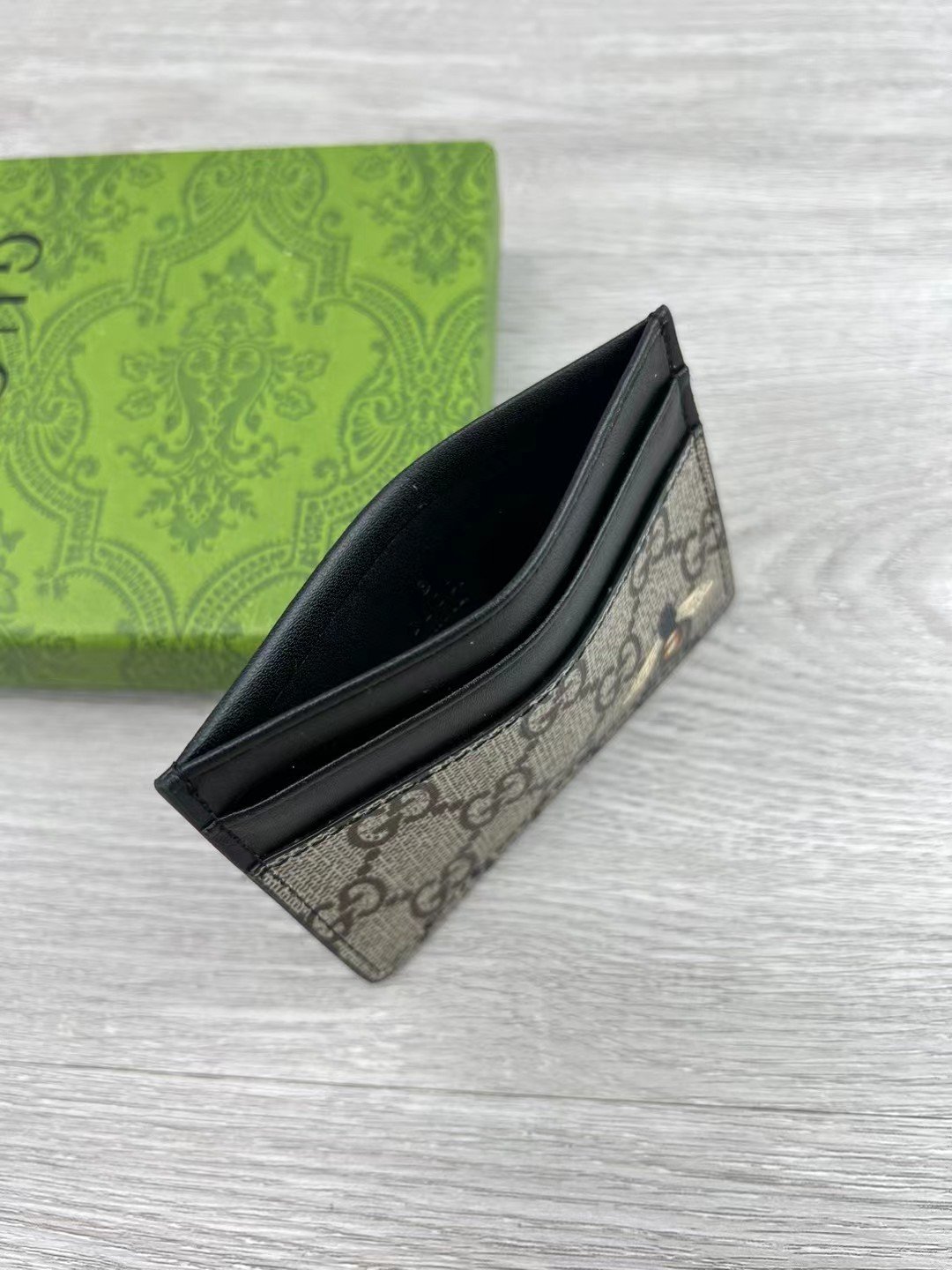 Gucci Portefeuille porte-cartes monogramme
