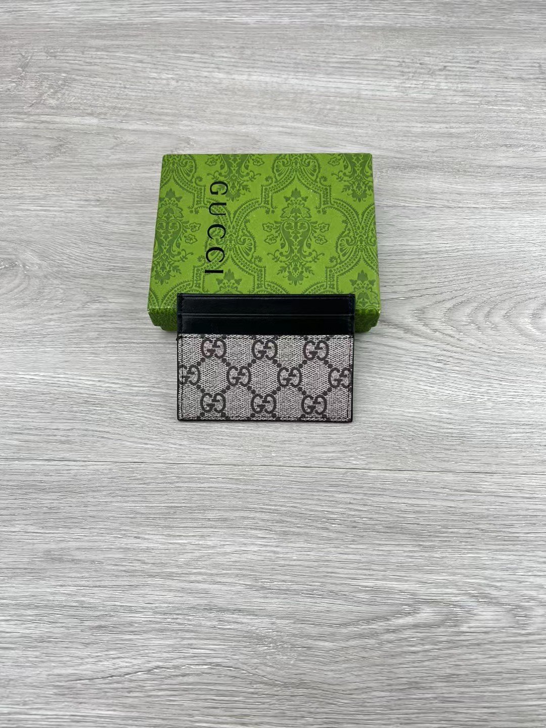 Gucci Portefeuille porte-cartes monogramme