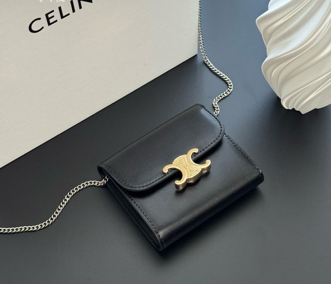 Celine Portefeuille à chaîne