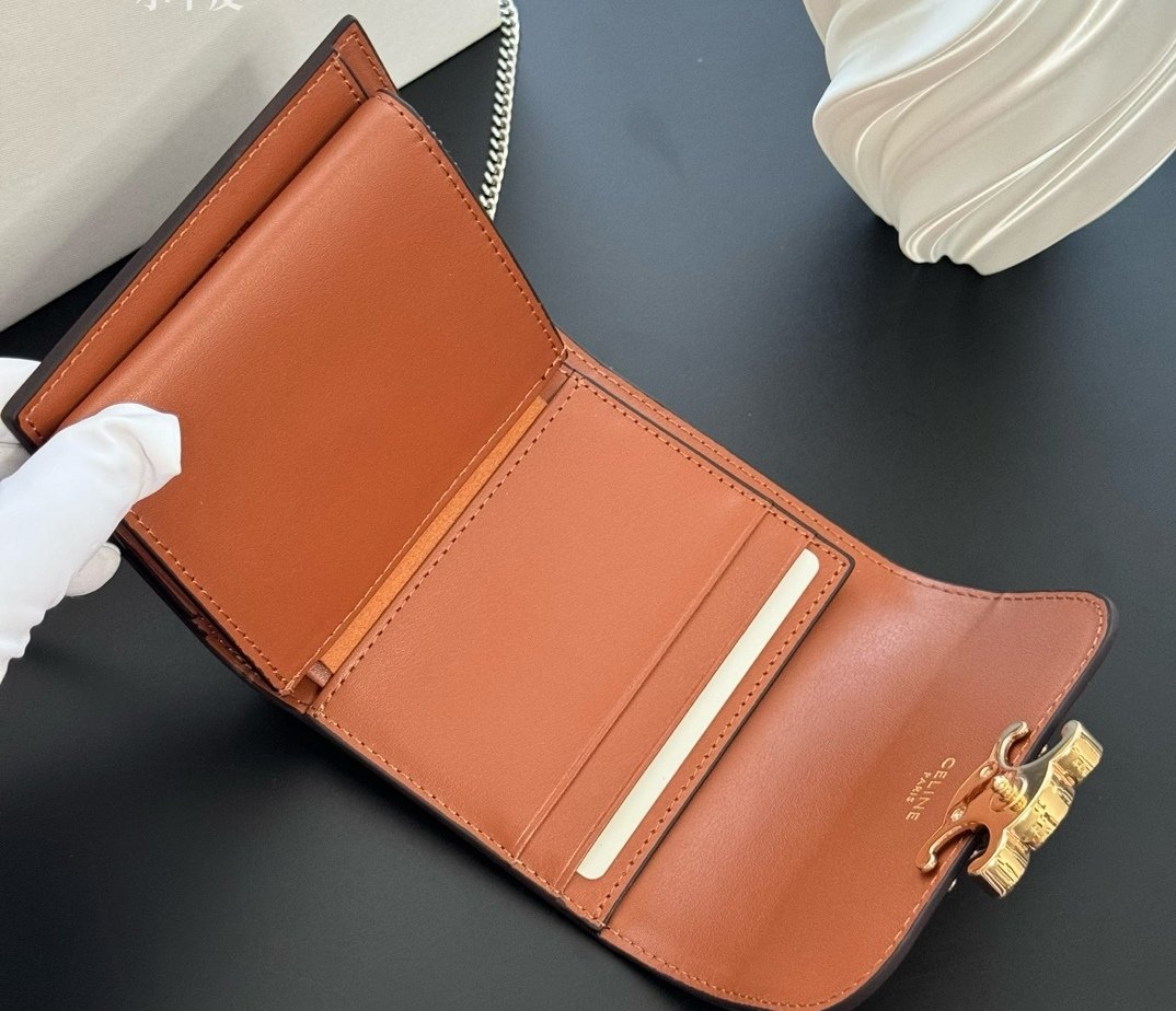 Celine Portefeuille à chaîne