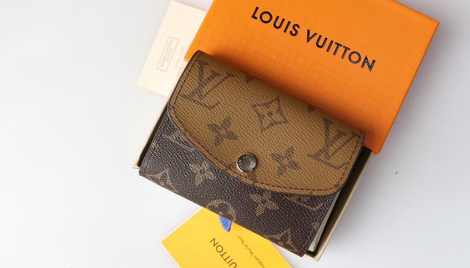 Louis Vuitton Portefeuille compact monogramme