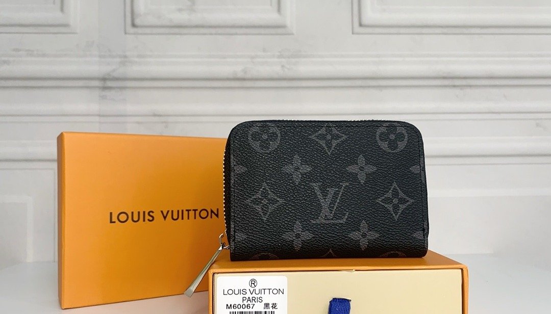 Louis Vuitton Portefeuille zippé monogramme