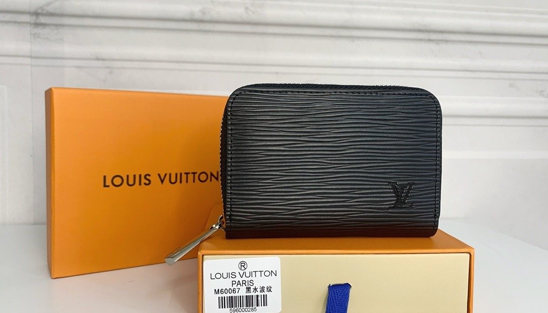 Louis Vuitton Portefeuille zippé monogramme