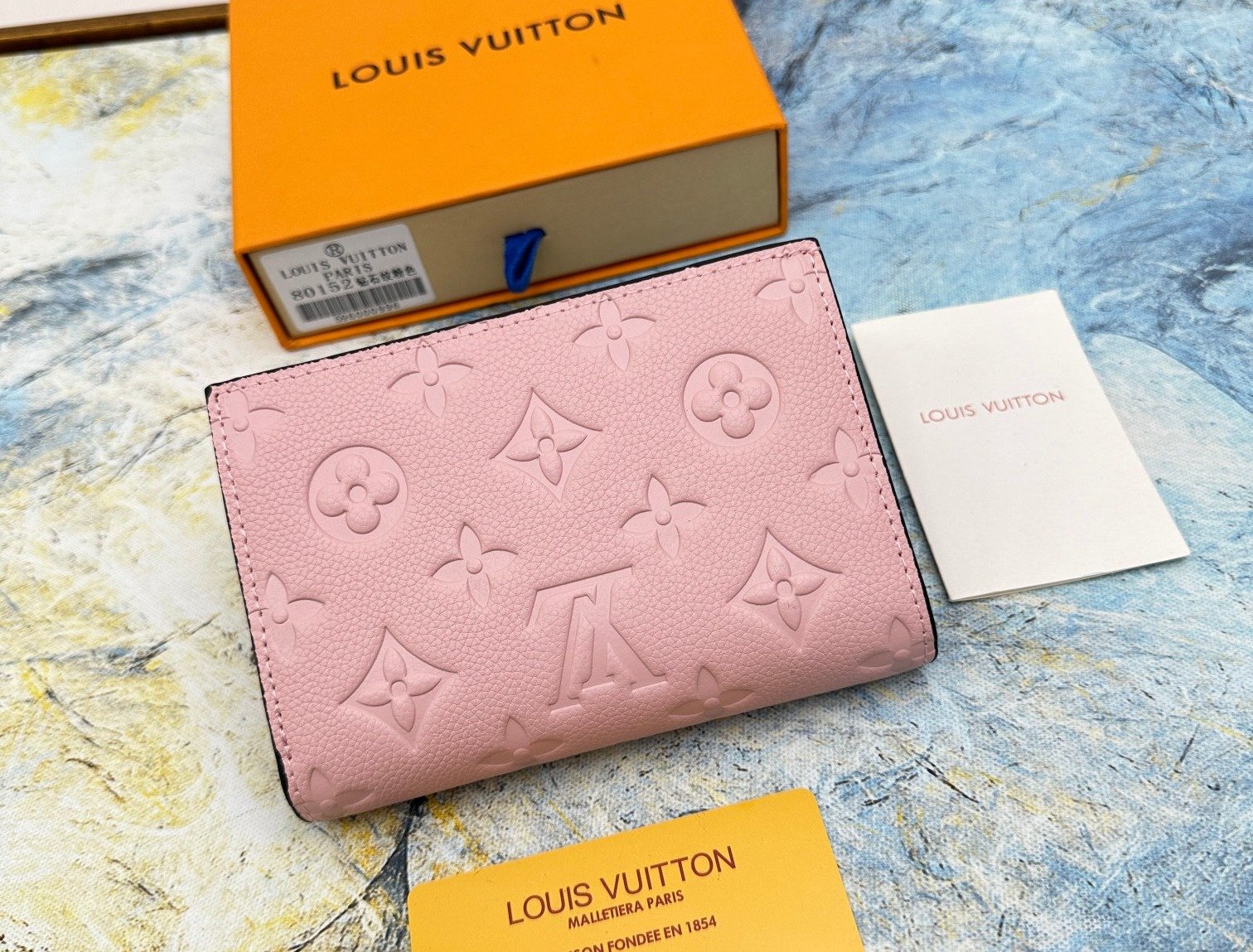 Louis Vuitton Portefeuille zippé monogramme