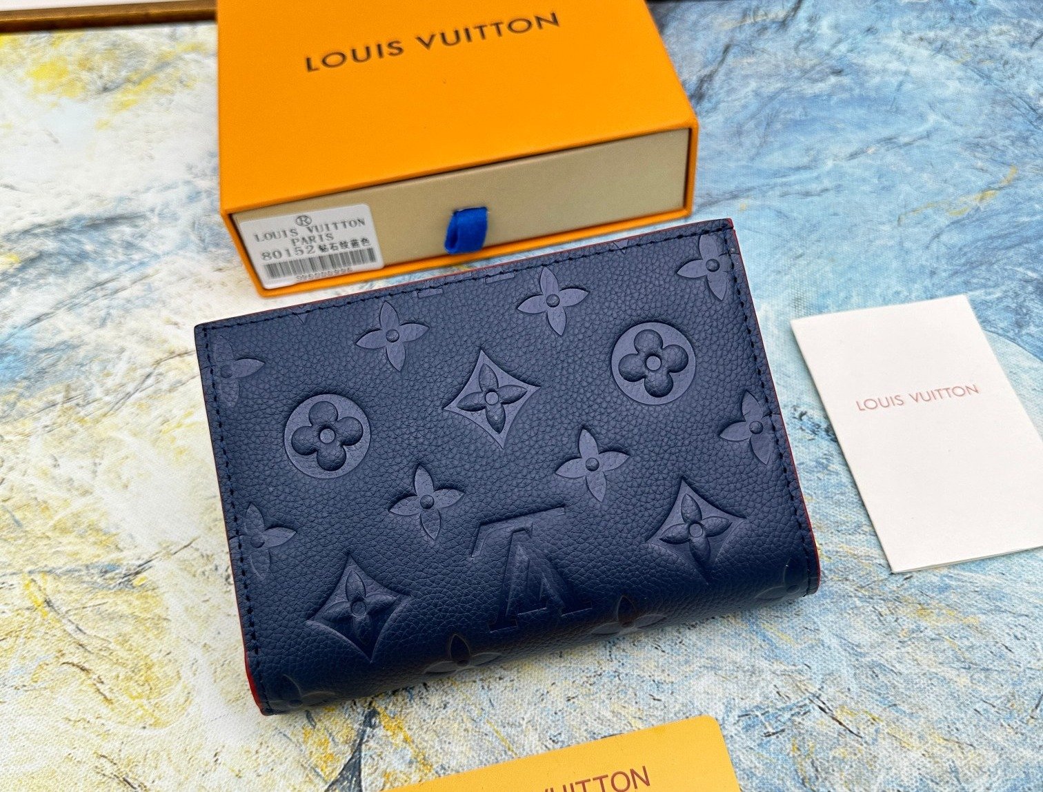 Louis Vuitton Portefeuille zippé monogramme