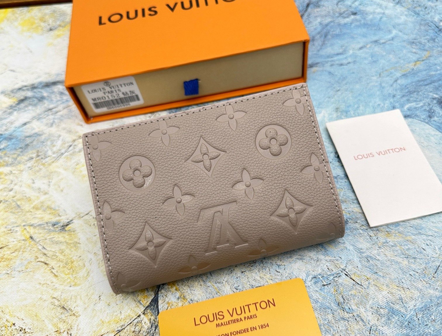 Louis Vuitton Portefeuille zippé monogramme