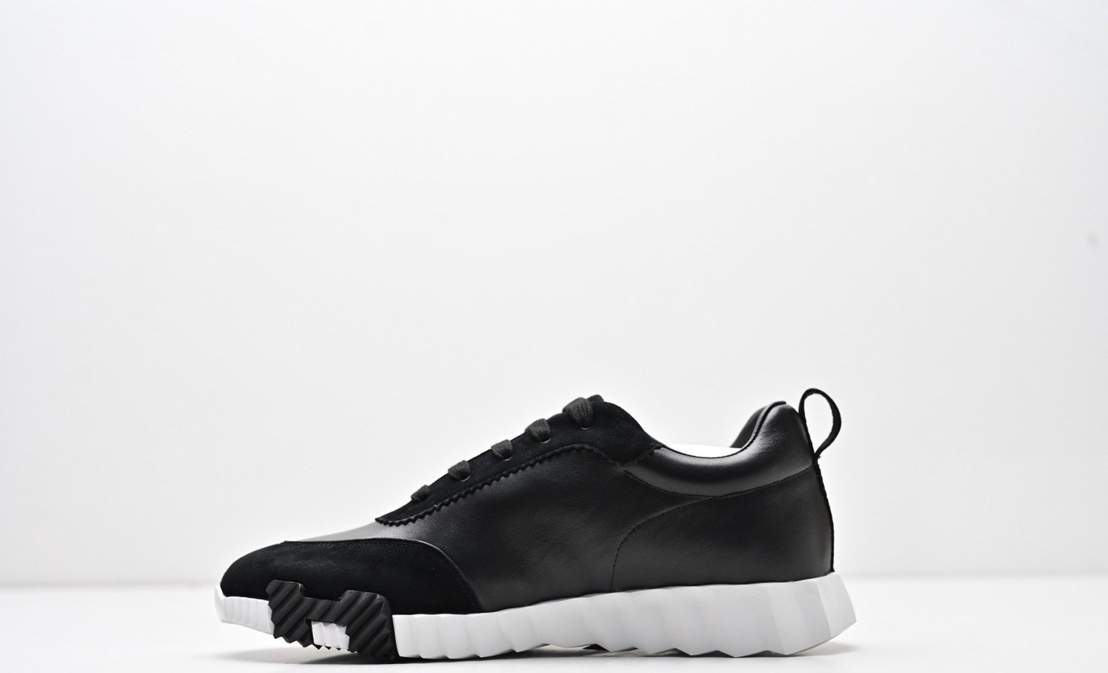 Hermès Bouncing Noir et Blanc Cuir