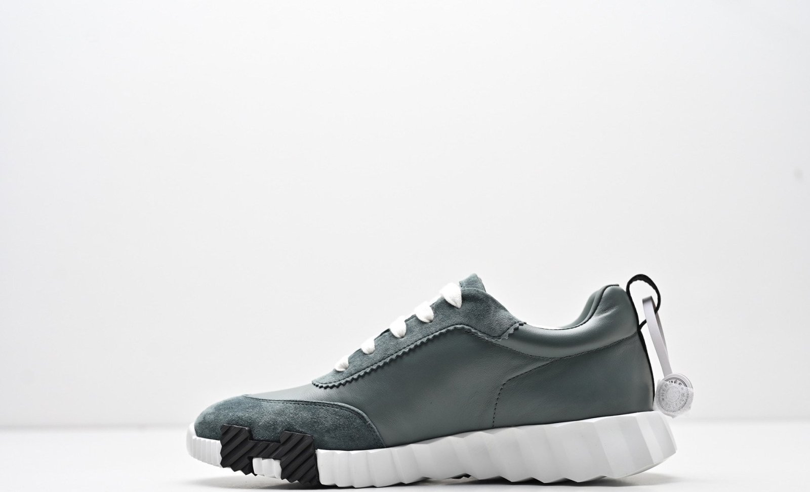 Hermès Bouncing Vert Sauge et Noir