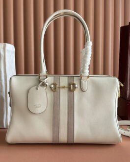 Gucci Borsetto – Blanc – Cuir souple – Moyen format