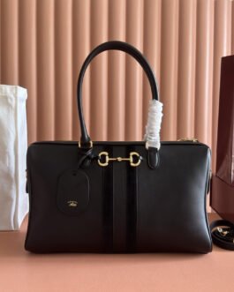 Gucci Borsetto – Noir – Cuir souple – Moyen format