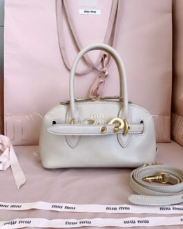 Miu Miu Aventure – Blanc – Cuir – Petit format