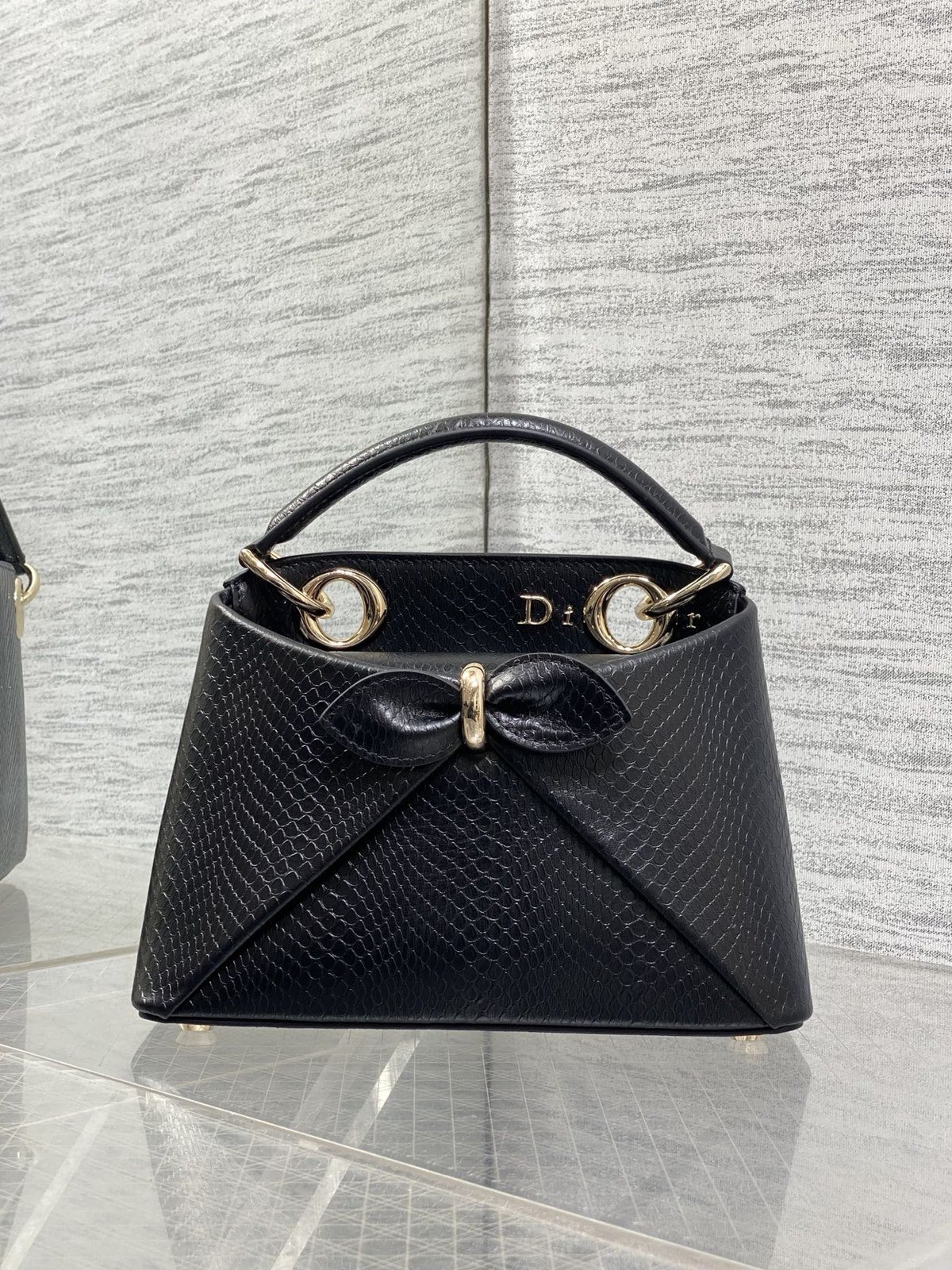 Dior My Tender Dior Top Handle Mini Noir