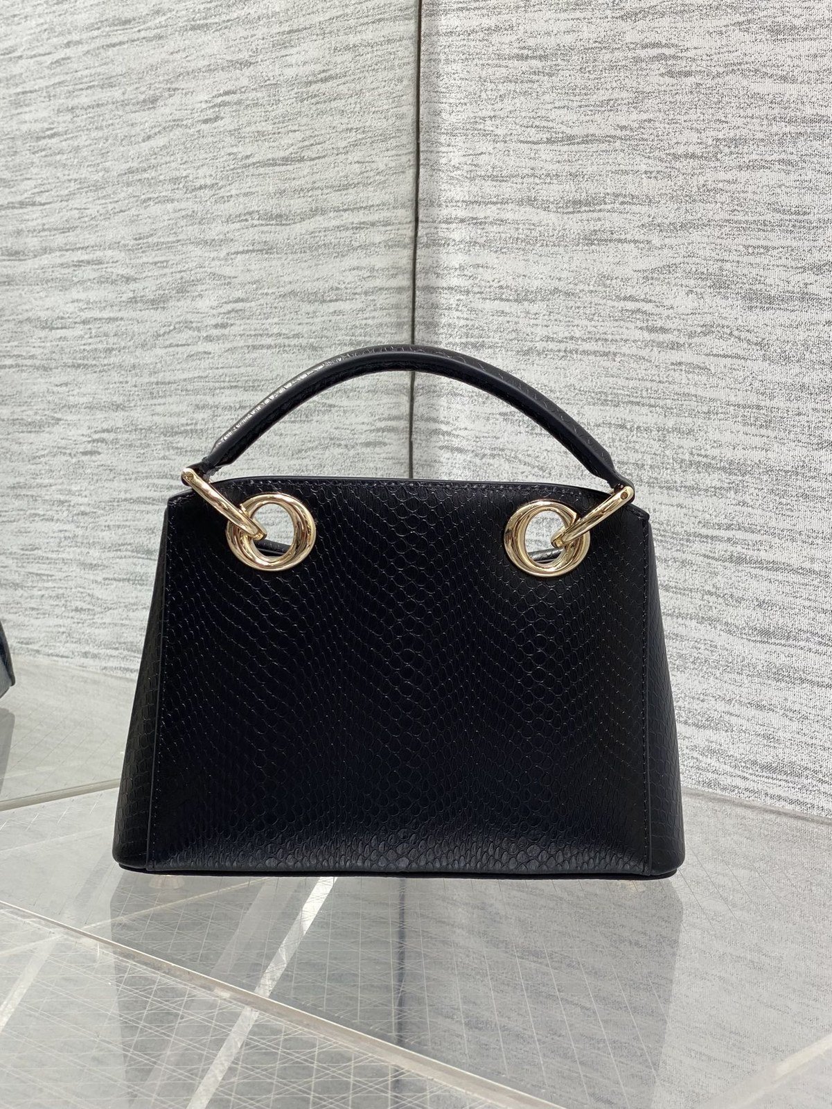 Dior My Tender Dior Top Handle Mini Noir