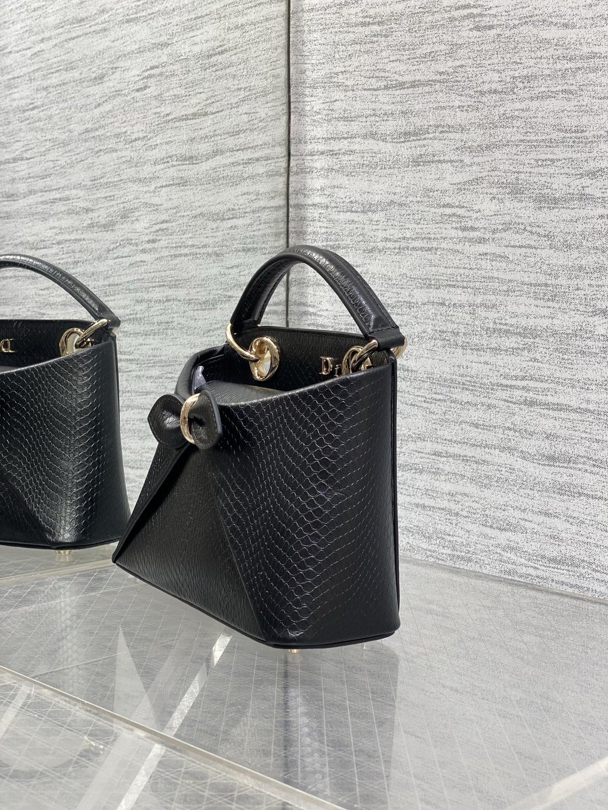 Dior My Tender Dior Top Handle Mini Noir