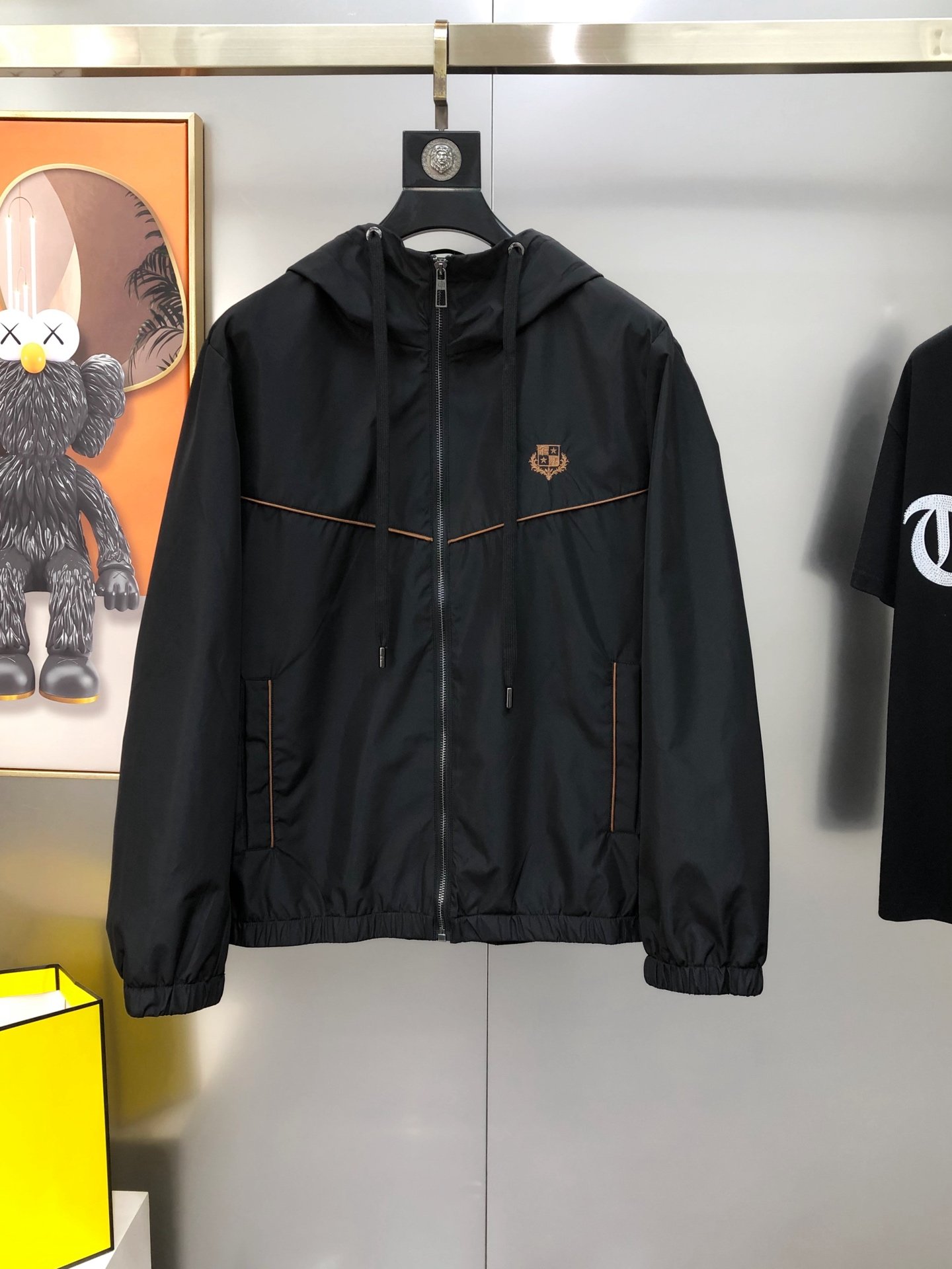 Loro Piana Veste légère à capuche – Noir - vue 2