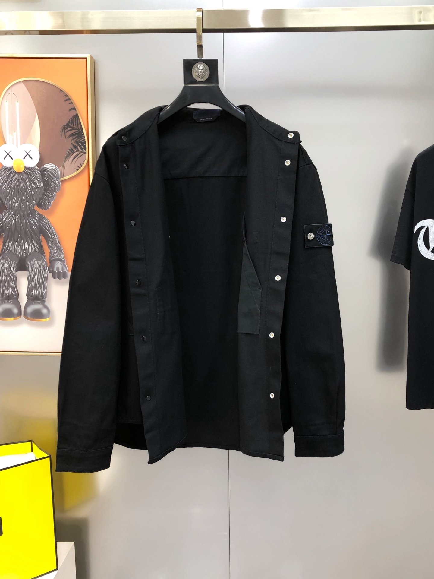 Stone Island Surchemise technique – Noir