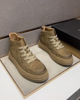 UGG Baskets montantes à lacets Beige sable