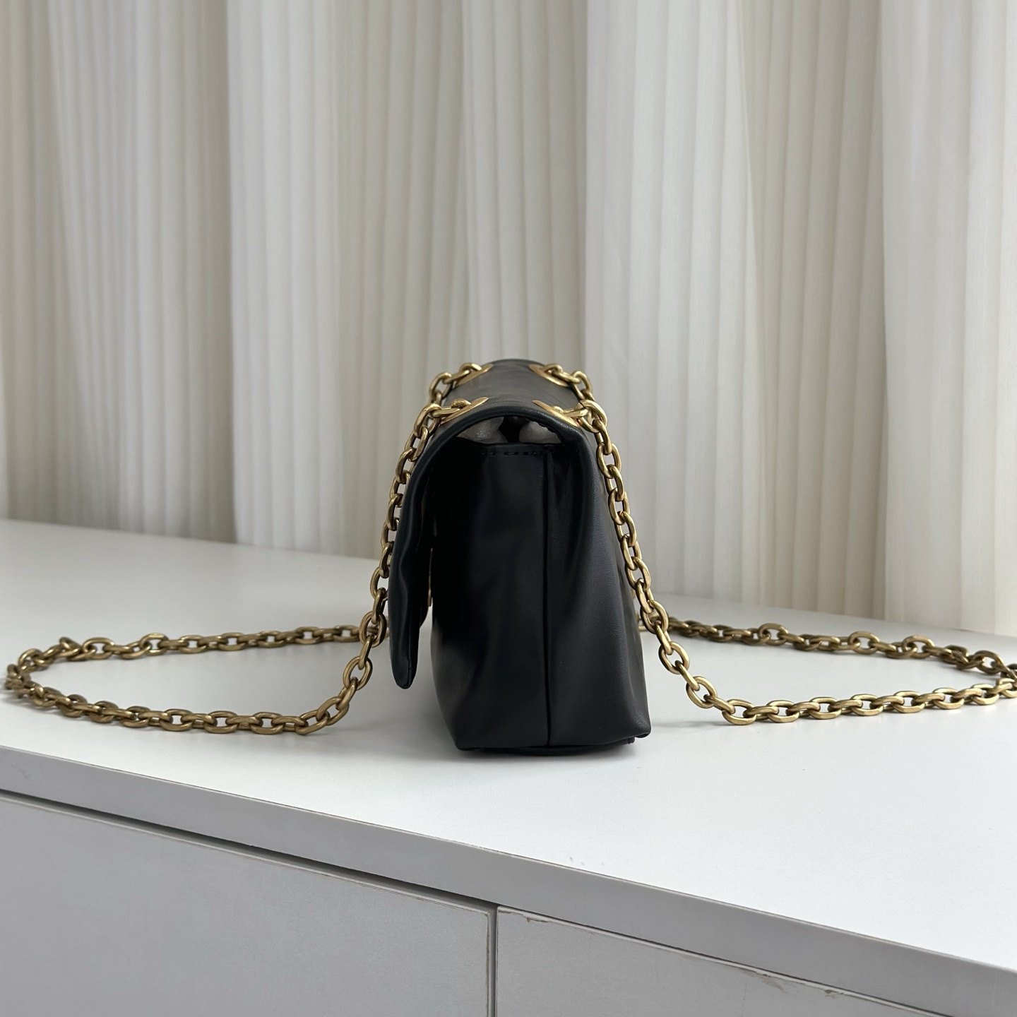 Marc Jacobs Mini sac à rabat avec bandoulière chaîne - vue 22