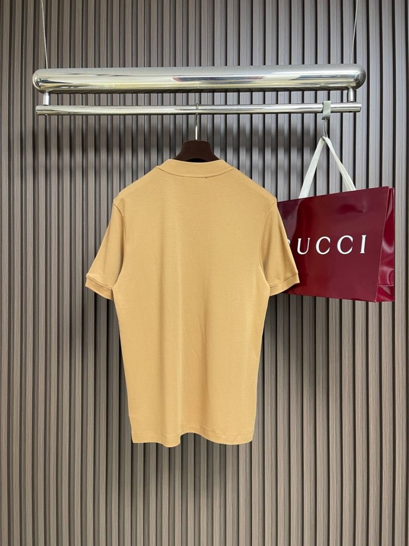 gucci t-shirt à col rond avec logo brodé multicolore - vue 3