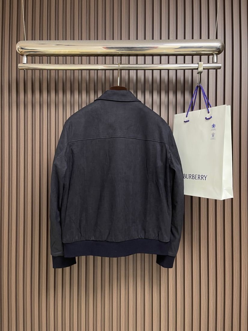 blouson zippé à rabats de poche et finition veloutée - vue 6