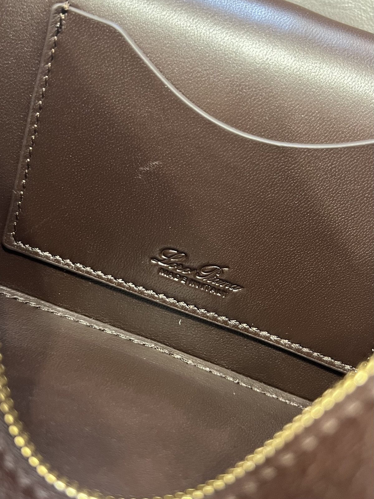 loro piana sac cylindrique porté main à bandoulière amovible - vue 10